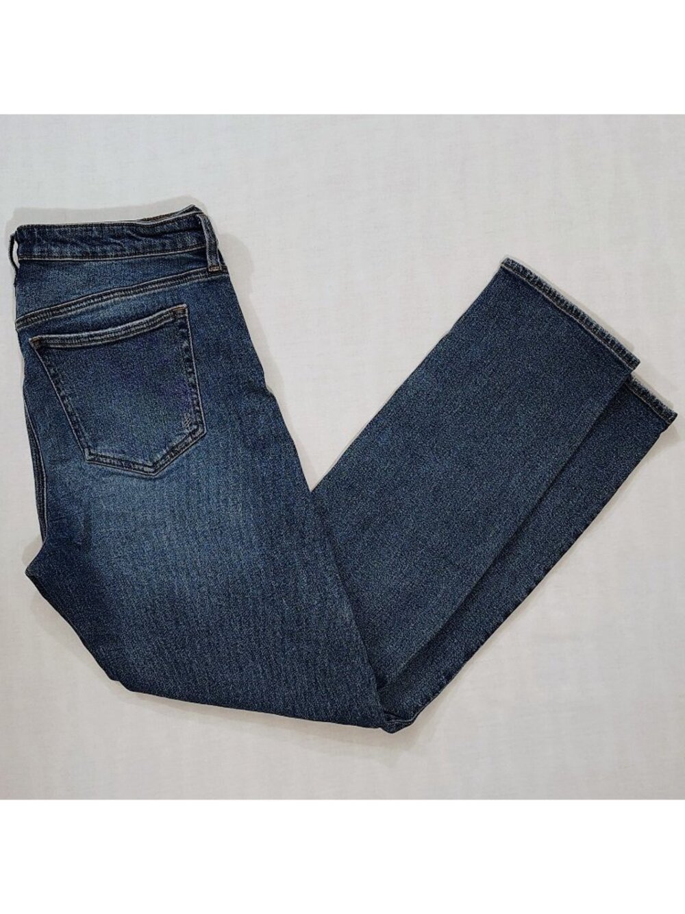 Silver Jeans Straight Denim Pants Womens Size W31 L28 Medium Wash High Rise Blue
